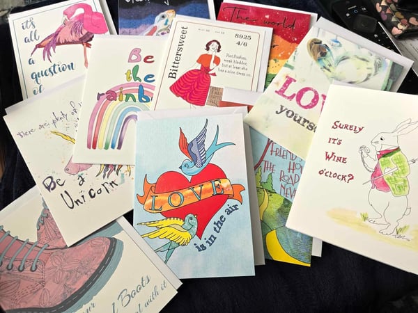 Image of Frameable Greetings Card Selection