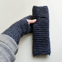 Image 1 of Wrist Worms, Dark Blue