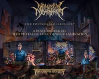  MONUMENT OF MISANTHROPY - Vile Postmortem Irrumatio 8-Panel Digipak CD + Booklet