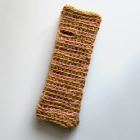 Image 3 of Wrist Worms, Mustard & Pink