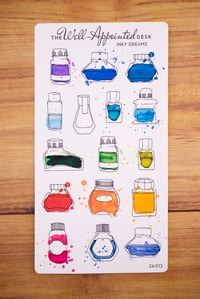 Image 1 of Inky Dreams Sticker Sheet (24-013)