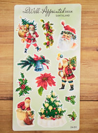 Image 1 of Santaland Sticker Sheet (24-011)