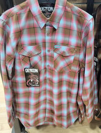 Image 1 of Dixxon Club Tattoo Flannel Shirt