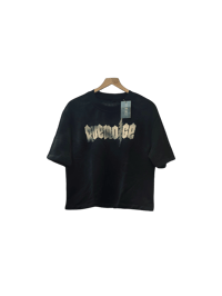 Image 3 of Rockstar Lightning hang shoulder Crop tee