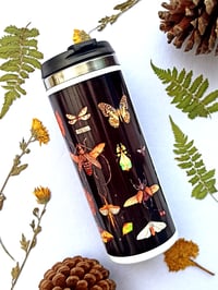 Image 2 of Travel Mug Stainless steel Thermos with Oddities Illustrations