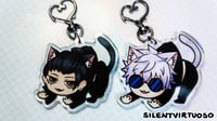 Image 3 of Gojo and Geto Keychains