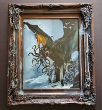 Image 1 of "Cult Of Cthulhu 2" - Oil Painting