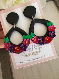 Image 1 of Elena Floral Earrings