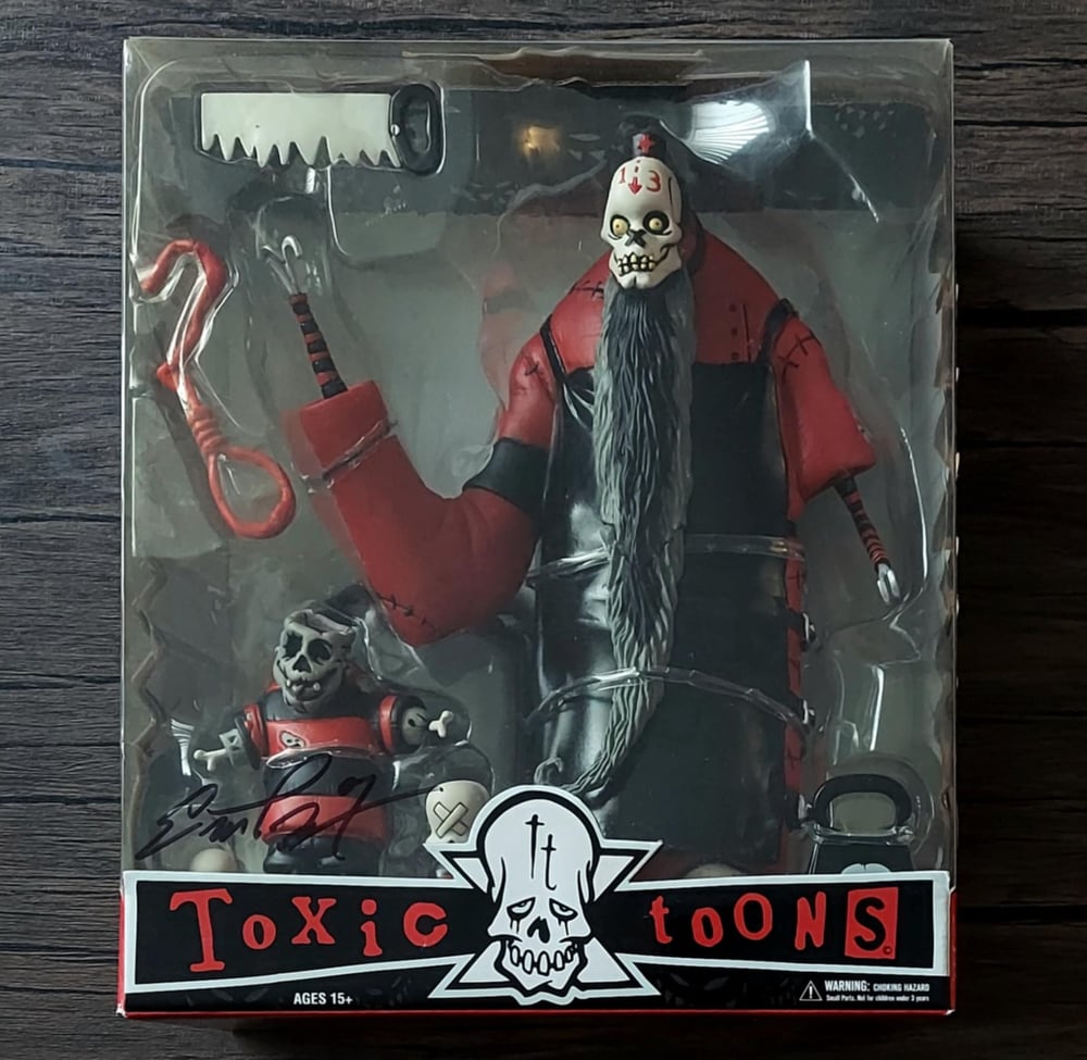 Toxic Toons Figures: Pox – The Mortician & Corpse Boy - SIGNED