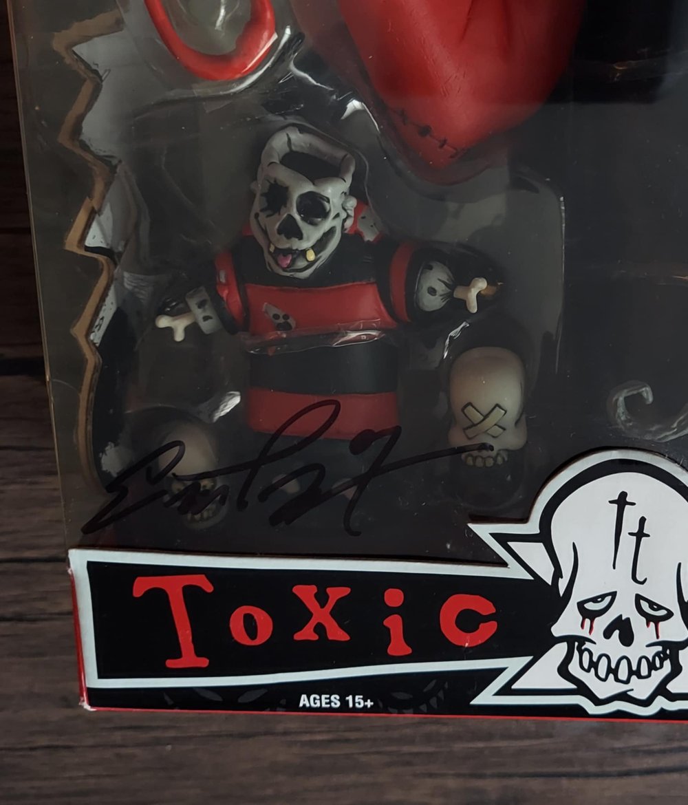 Toxic Toons Figures: Pox – The Mortician & Corpse Boy - SIGNED