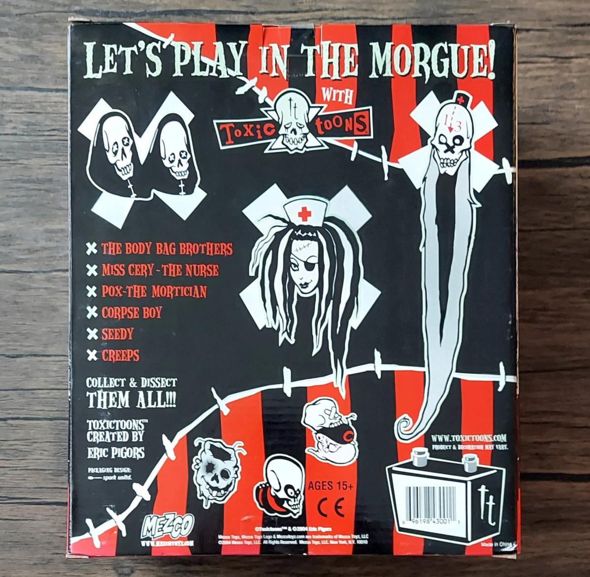 Toxic Toons Figures: Miss Cery – The Nurse & The Body Bag