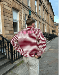 Image 5 of Long Sleeve Stripe T-Shirt