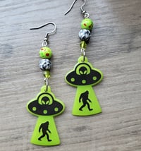 Image 3 of UFO Earrings