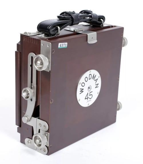 Image of Horseman Woodman ultralight 4X5 camera W/ 150mm + 210mm MC Lenses +Holders +Film #4371