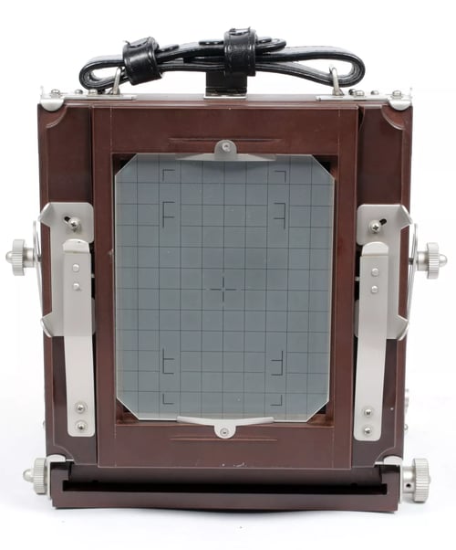 Image of Horseman Woodman ultralight 4X5 camera W/ 150mm + 210mm MC Lenses +Holders +Film #4371