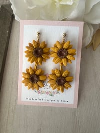 Image 1 of Sunflower Earrings