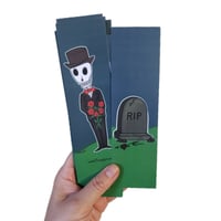 Image 2 of Cemetery Skeleton Bookmark