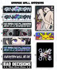 Image 2 of バナー GARAGE WALL BANNER  (BRASS GROMMETS)