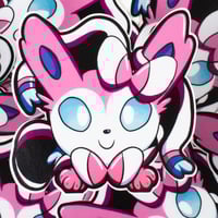 Image 9 of Elemental Fox Peeker Sticker