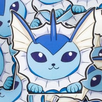 Image 4 of Elemental Fox Peeker Sticker