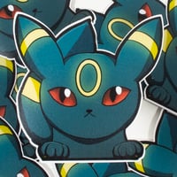 Image 6 of Elemental Fox Peeker Sticker