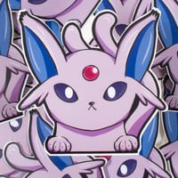 Image 5 of Elemental Fox Peeker Sticker