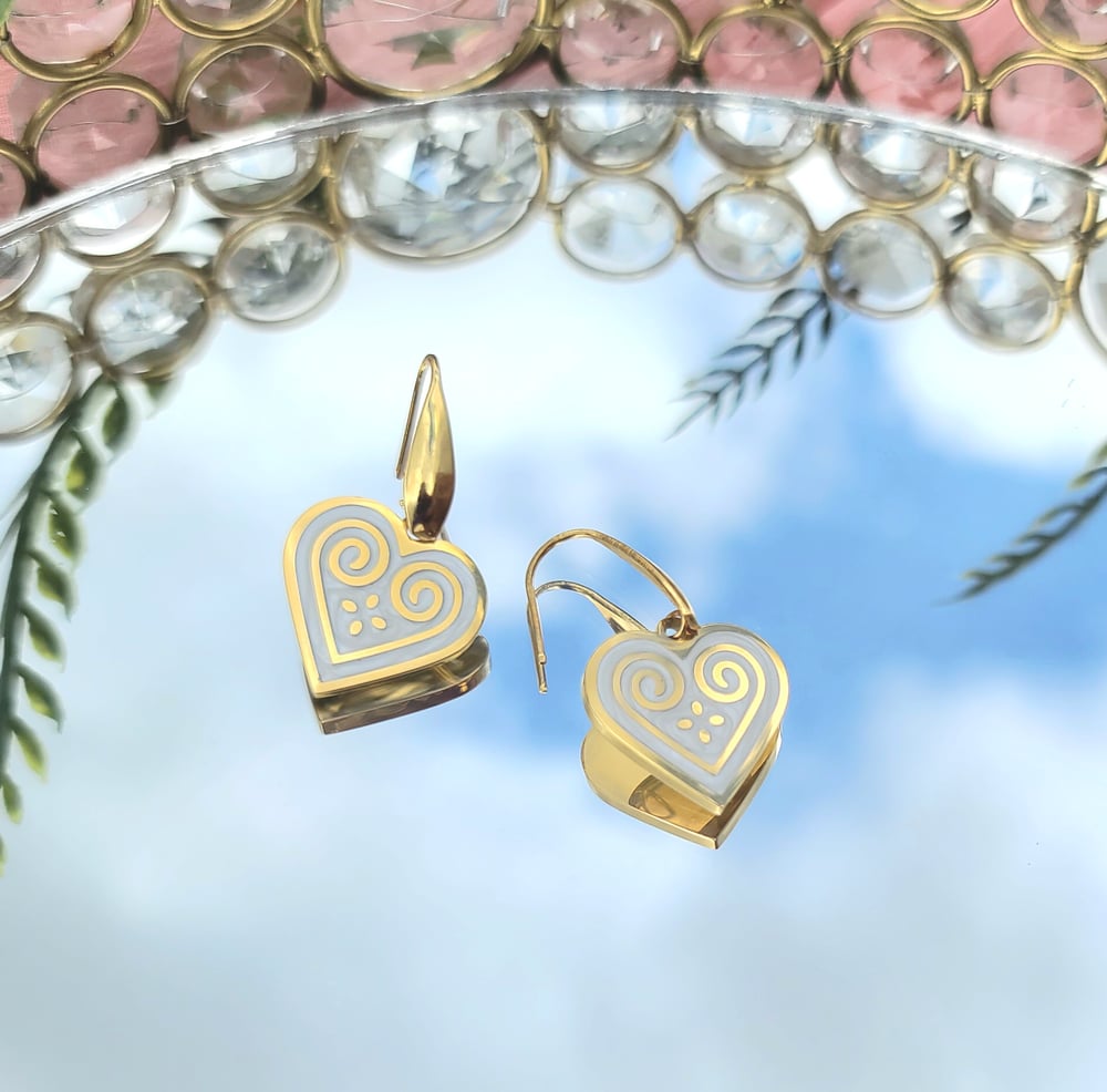 Image of Chong Earrings - 18K Gold Plated, Hypoallergenic