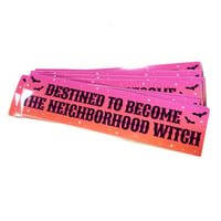 Image 2 of Neighborhood Witch Sticker