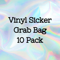 Image 1 of Vinyl Sticker Grab Bag 5 & 10 Pack