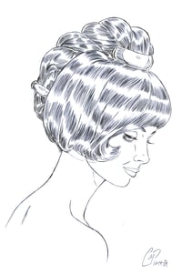 Image 1 of HAIRDO #02 Original Sketch