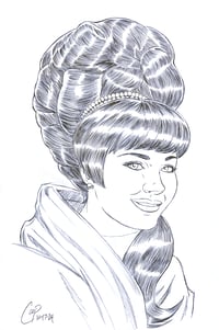 Image 1 of HAIRDO #04 Original Sketch