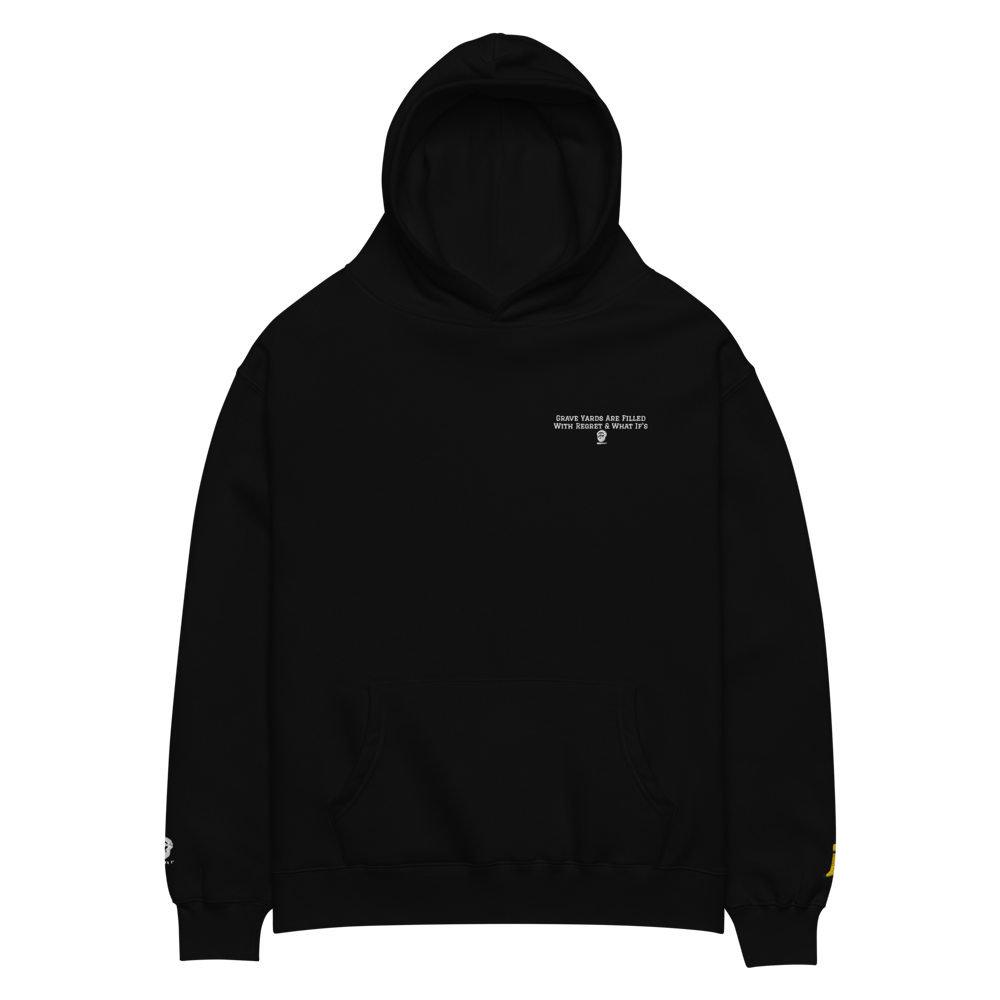 Image of Reasons Oversized Hoodies Black