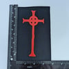 VAMPIRE HUNTER D bloodlust sew-on BLACK patch