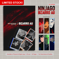 [NINJAGO] Fan artbook / Physical Copy