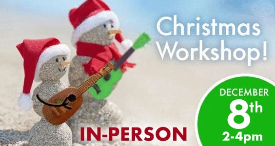 Image of 16th Annual Ukulele Christmas Workshop- (IN PERSON!)