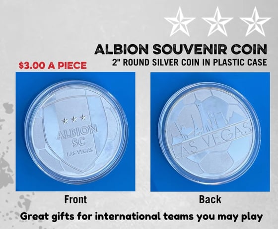Image of ALBION Souvenir coin