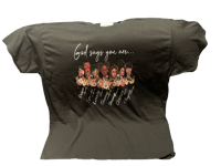 GOD SAYS YOU ARE  BLACK T-SHIRT