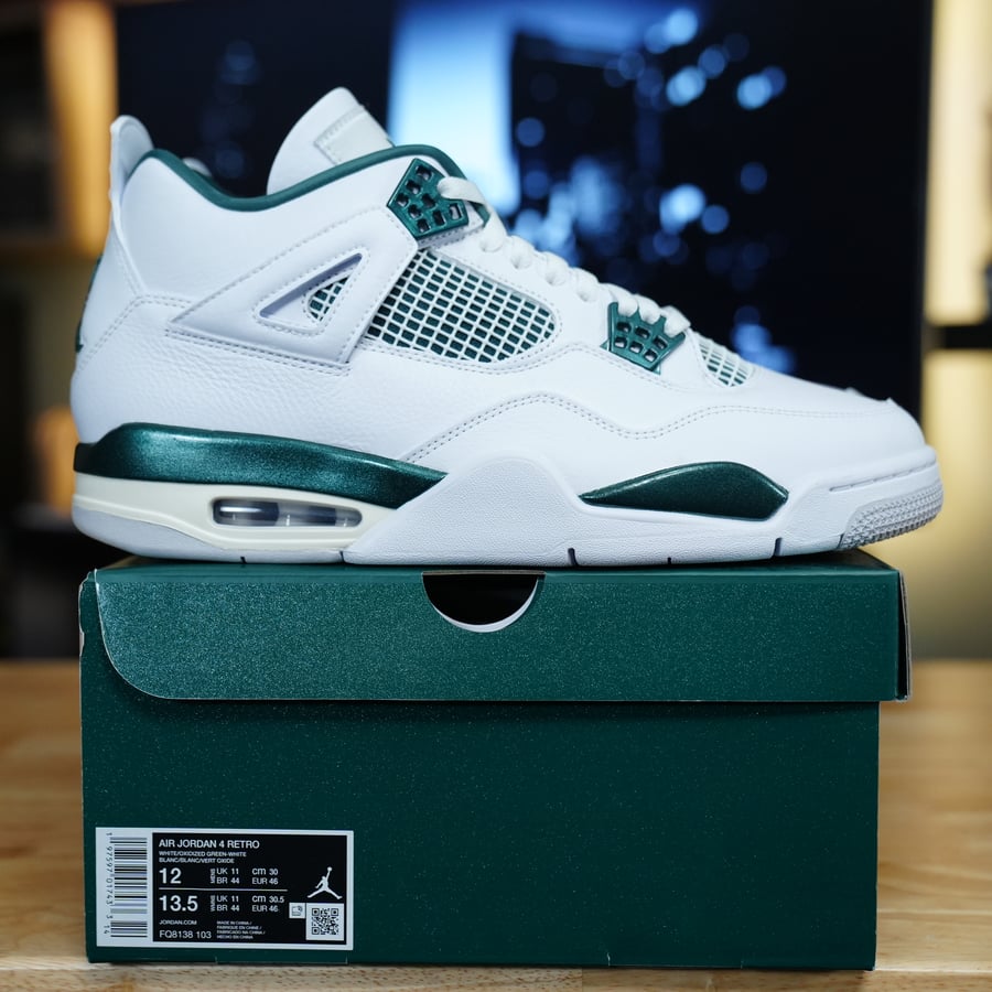 Image of Jordan 4 Retro Oxidized Green