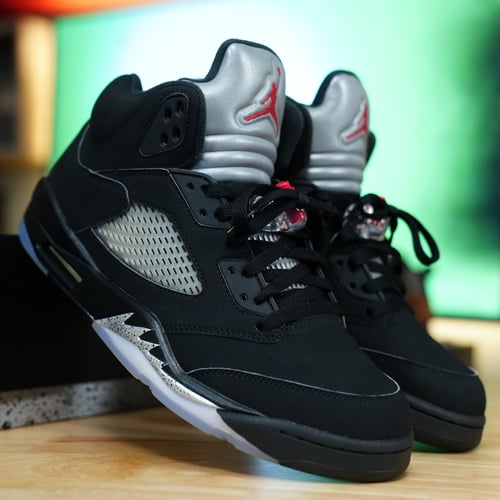 Image of Jordan 5 Retro Black Metallic 