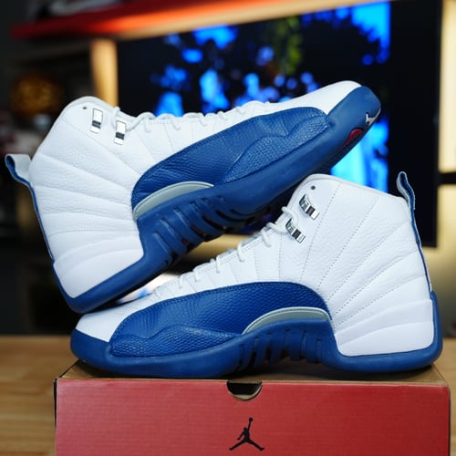 Image of Jordan 12 Retro French Blue 