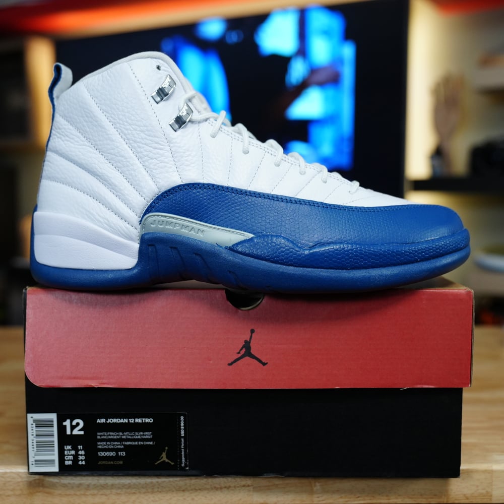 Image of Jordan 12 Retro French Blue 