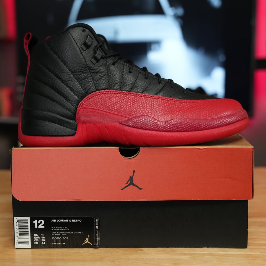 Image of Jordan 12 Retro Flu Game