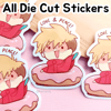 All Die Cut Stickers | SxF, BTS, TRIGUN, S&L