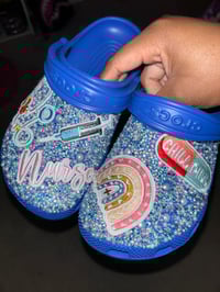 CUSTOM FULL BLING CROCS💎