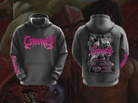 Image 1 of Cephalotripsy China Tour - Grey Hoodie