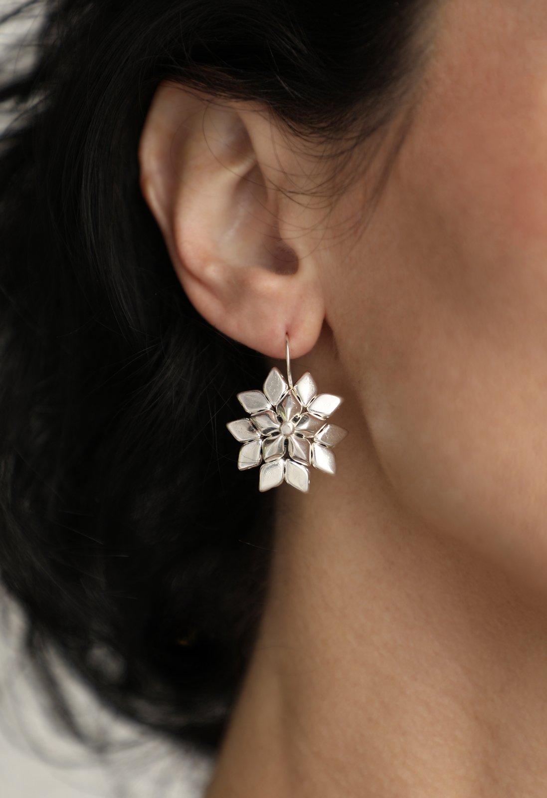 Crystal Multi Pierce /earring （SILVER） | Misaki