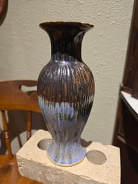 Image 1 of Purple and Bronze Vase