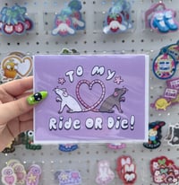 Ride or Die Greeting Card