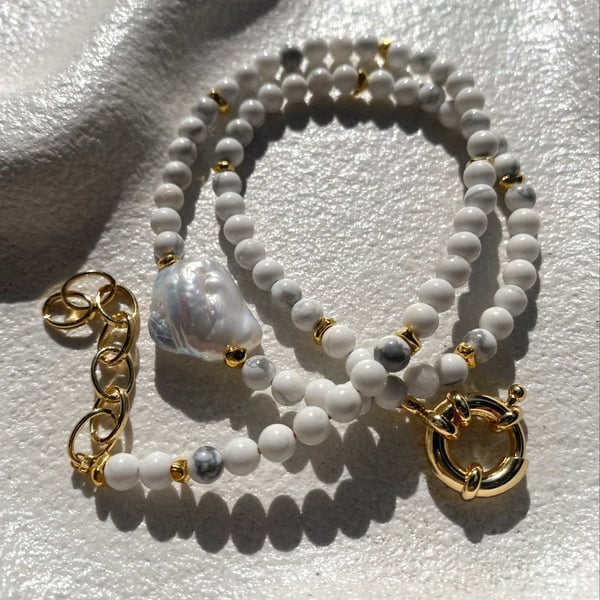 Image of Martine White Necklace