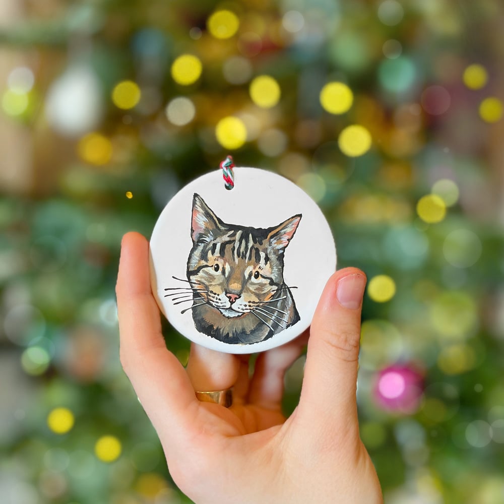 Image of custom christmas bauble